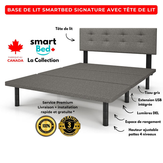 Signature SmartBed with headboard